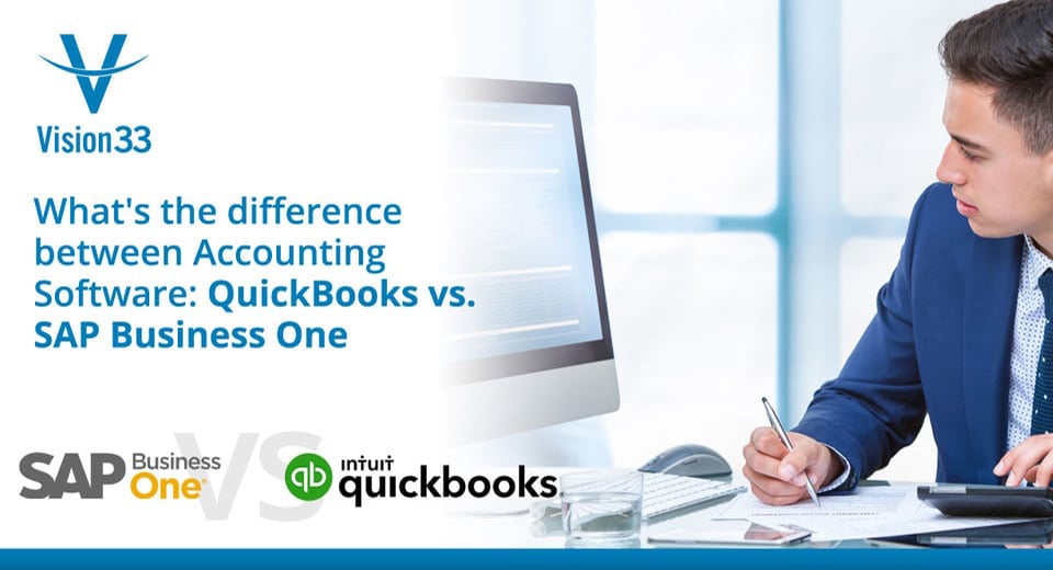 QuickBooks vs. SAP Business One Accounting Software Differences